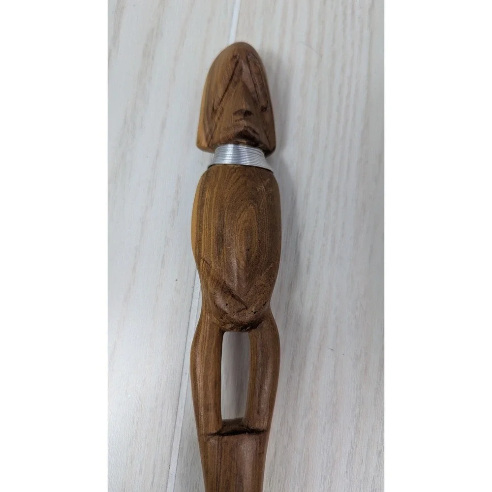 Hand Carved Wood Wooden Decorative Spoon 15